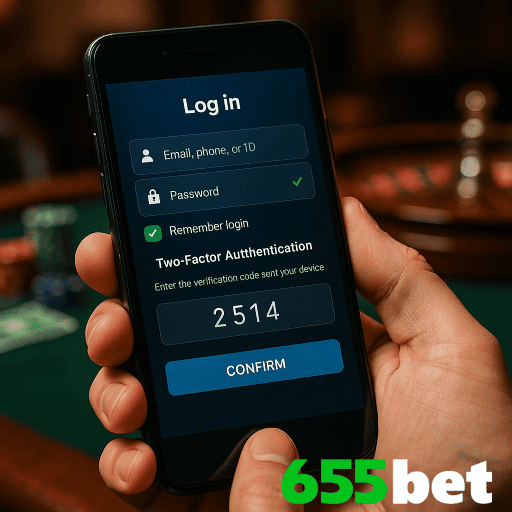 Figura 2 do login da 655BET